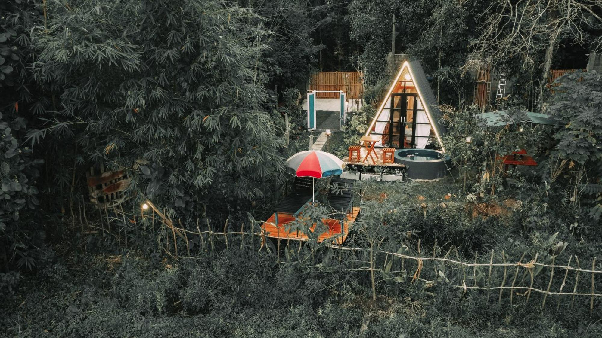 インドゥルワ The We2 "Wildwood Elegance Escape" Bed & Breakfast エクステリア 写真